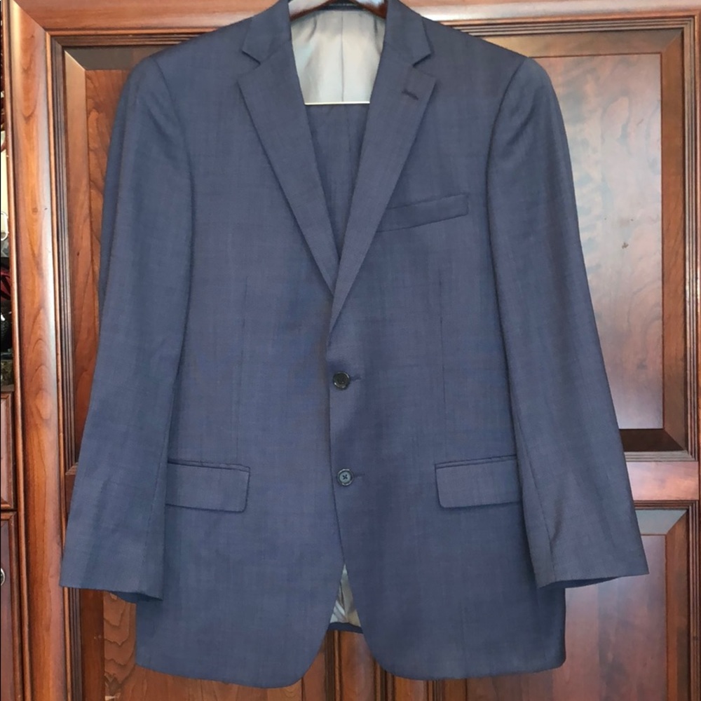 Hart Schaffner Marx Blue Suit